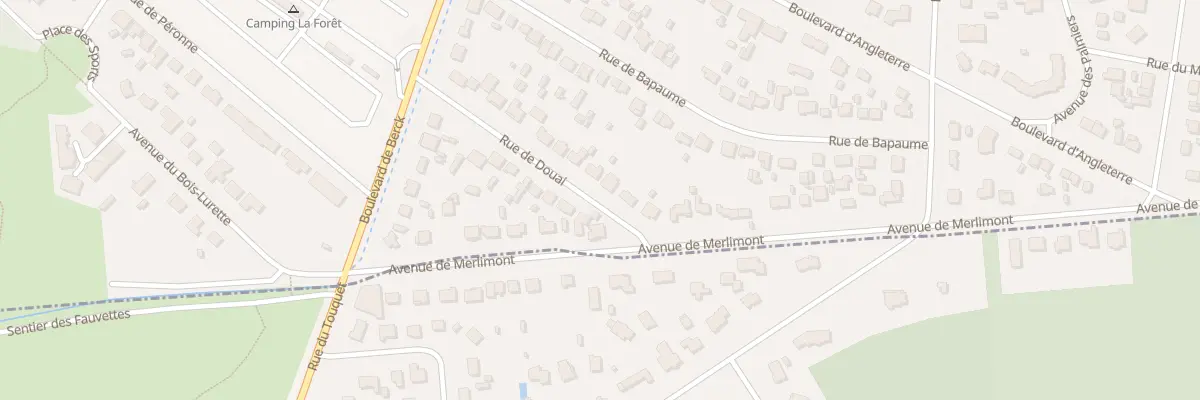 Plan du 50 Rue de Douai à Cucq