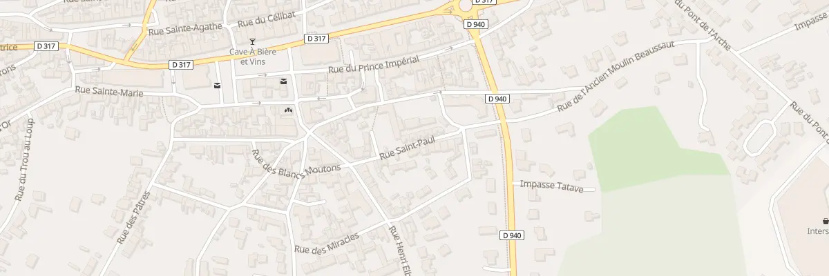 Plan du 19 Rue Saint-Paul à Berck