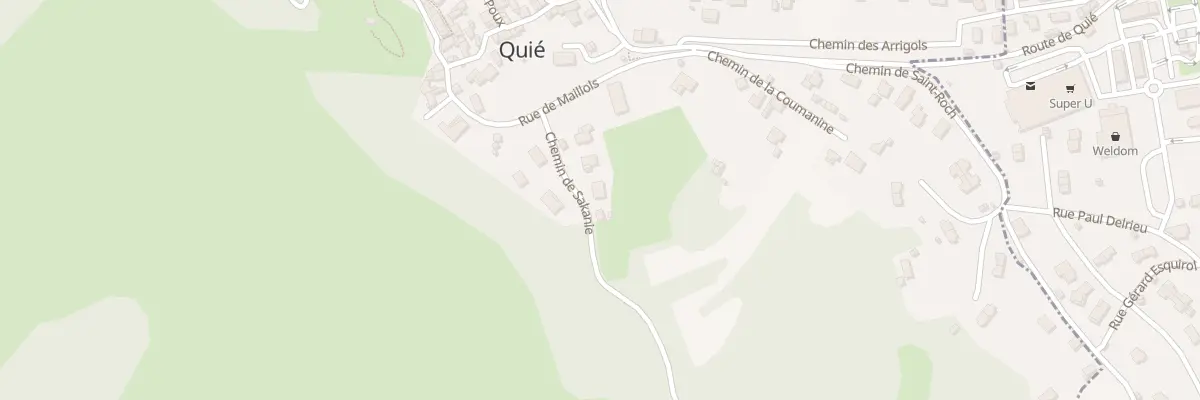 Plan du 5 Che de Sakanie à Quié