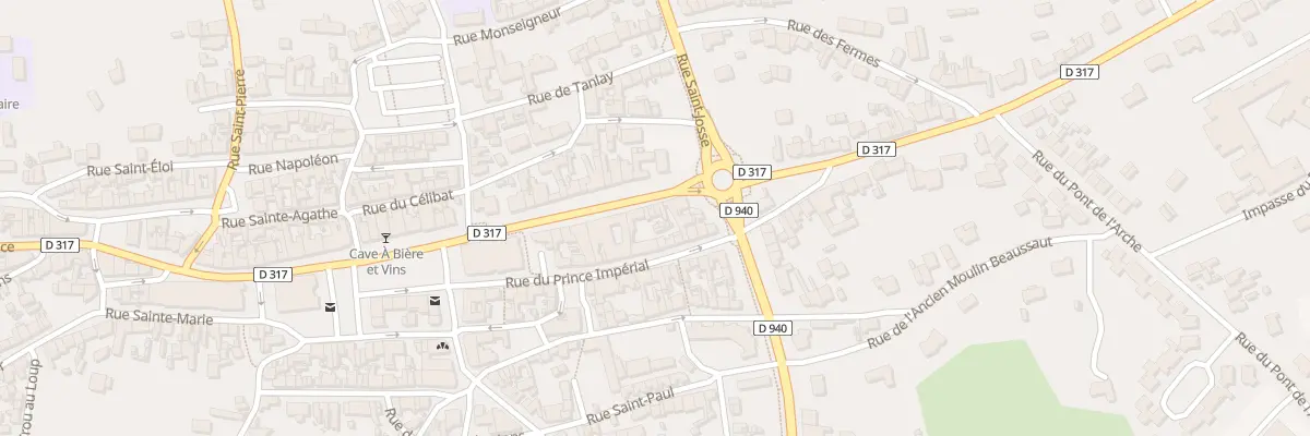 Plan du 458 Rue de l’Impératrice à Berck