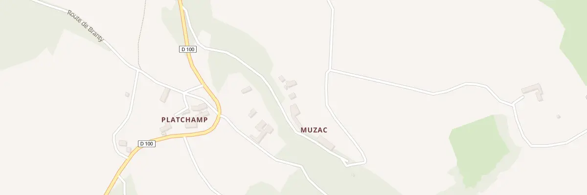 Plan du 5248 Muzac à Cressensac-Sarrazac