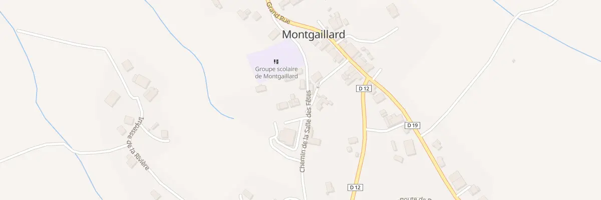 Plan du 164 Che de la Salle des Fêtes à Montgaillard