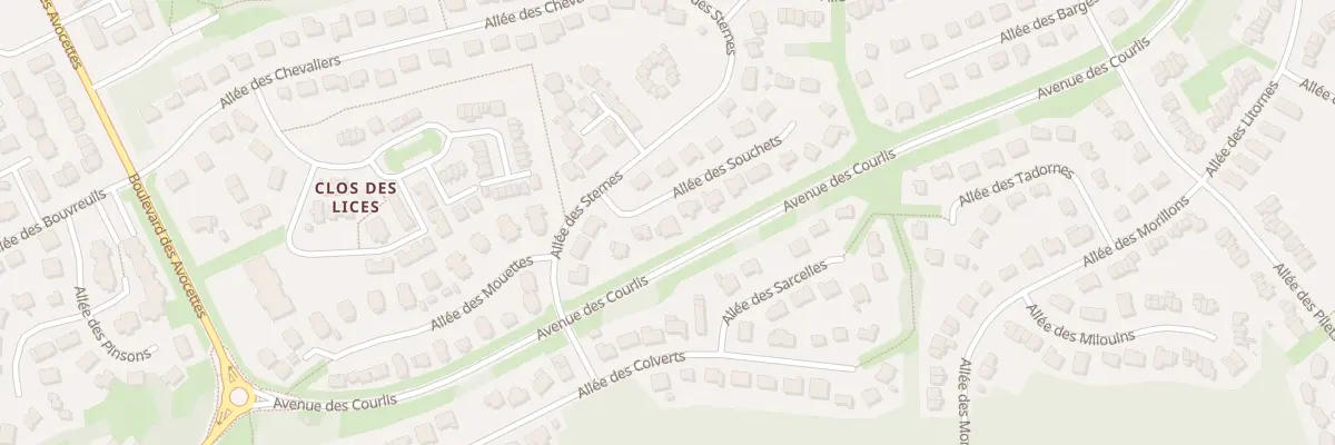 Plan du 44 All des Souchets à Camiers