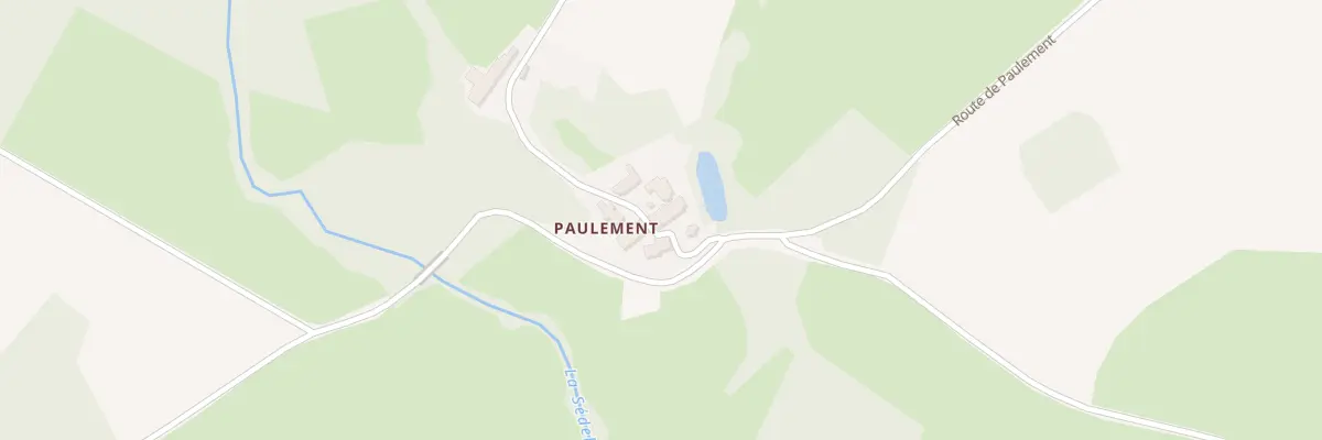 Plan du 4 Paulement à Lafat