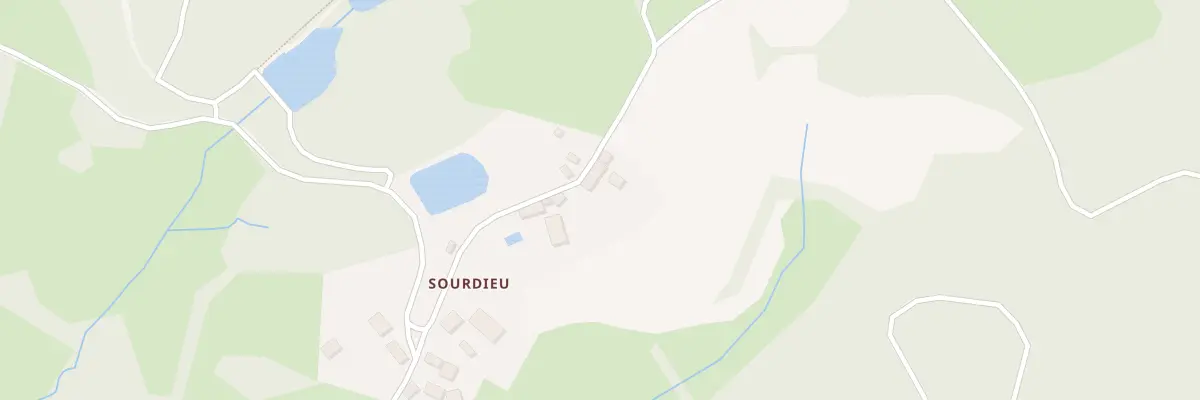 Plan du 5053 Sourdieu à Moissannes