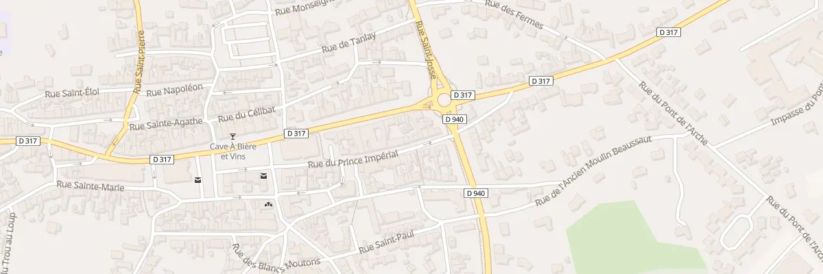 Plan du 23 Rue du Prince Imperial à Berck