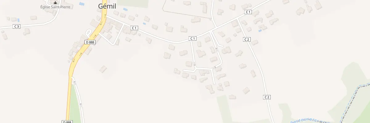 Plan du 13 Lipount à Gémil