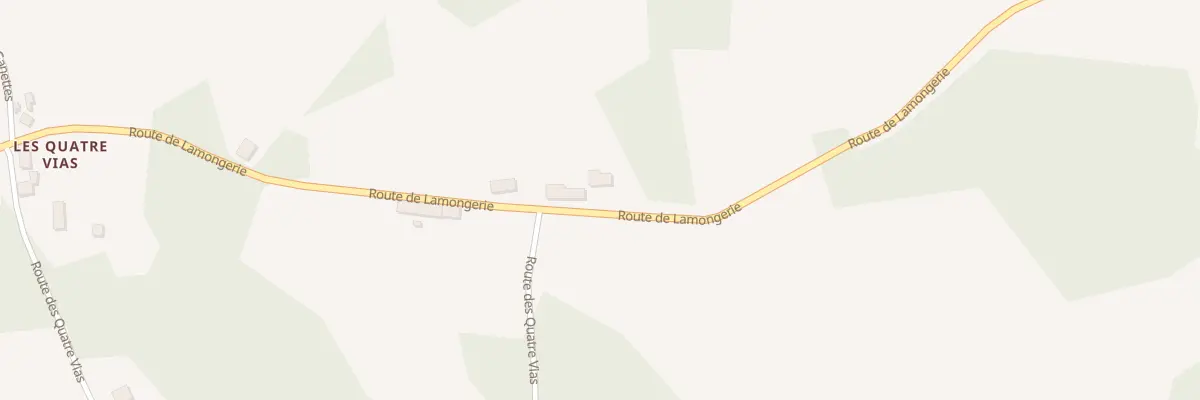 Plan du 5025 Las Portas à Lamongerie