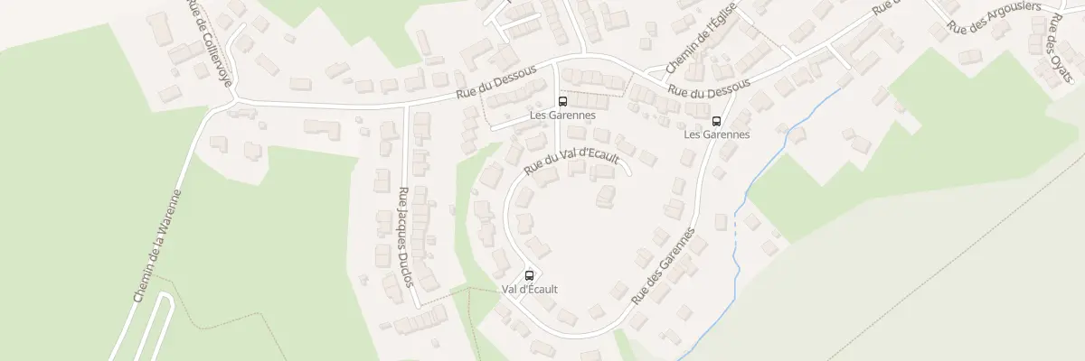 Plan du 13 Rue du Val d’’Ecault à Saint-Étienne-au-Mont