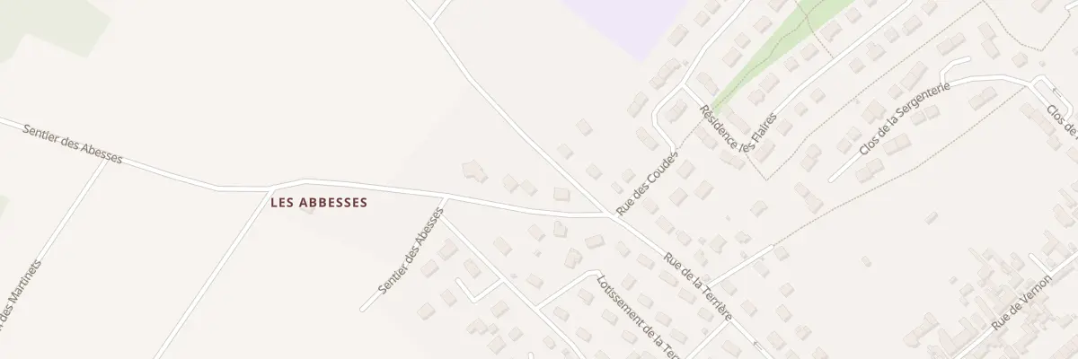 Plan du 20 Rue de la Terrière à Gasny
