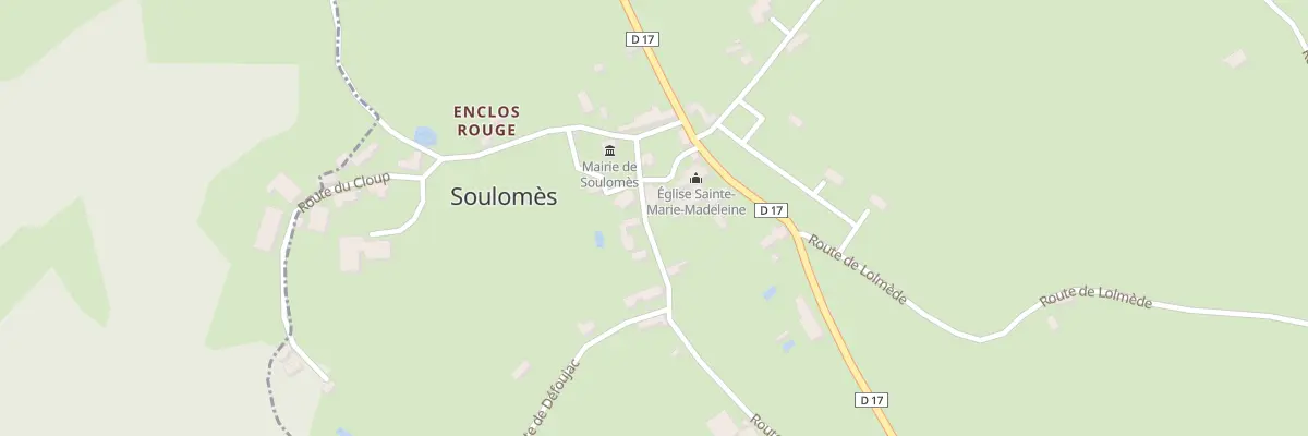 Plan du 92 Pl de l’Eglise à Soulomès