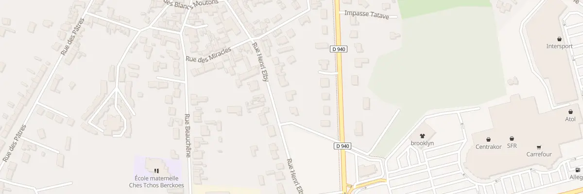 Plan du 37 Rue Henri Elby à Berck