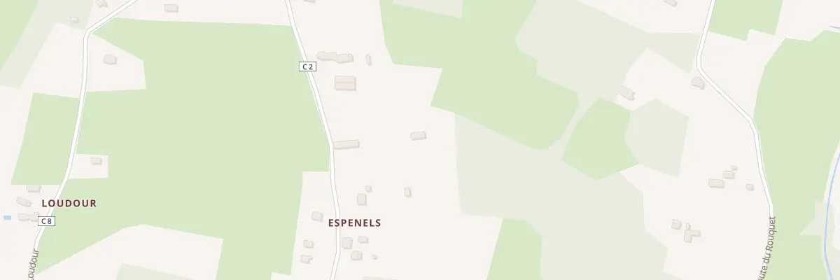 Plan du 5130 Espenels à Creysse