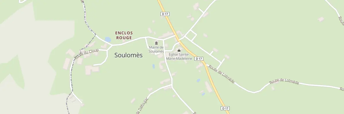 Plan du 5023 Soulomes à Soulomès