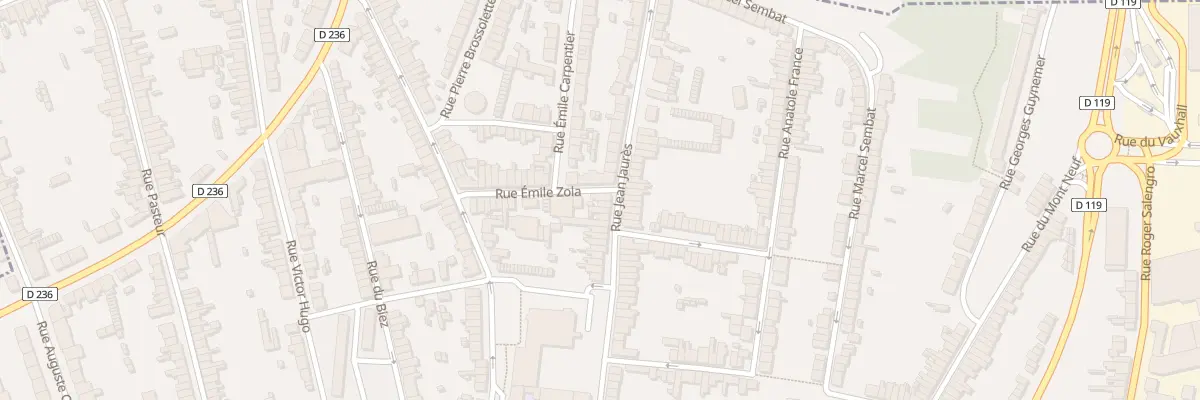 Plan du 131 Rue Jean Jaurès à Outreau