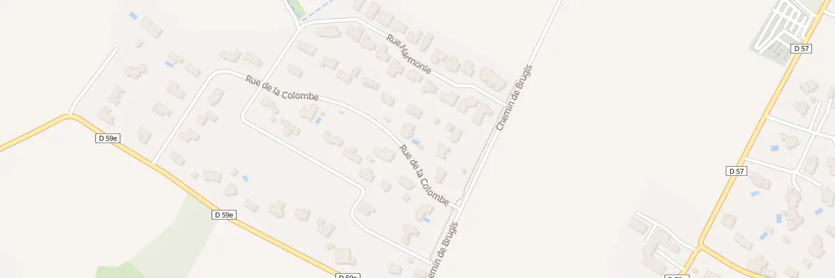 Plan du 8 Rue de la Colombe à Lavalette