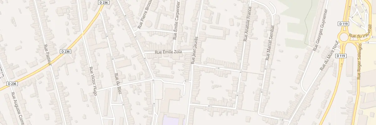 Plan du 121 Rue Jean Jaurès à Outreau