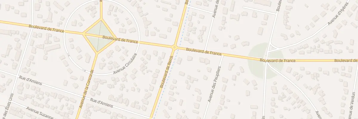 Plan du 694 Bd de Berck à Cucq