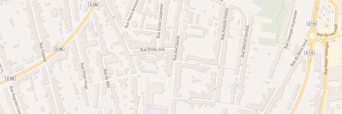 Plan du 123 Rue Jean Jaurès à Outreau