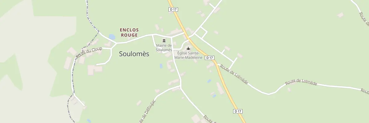 Plan du 5024 Soulomes à Soulomès