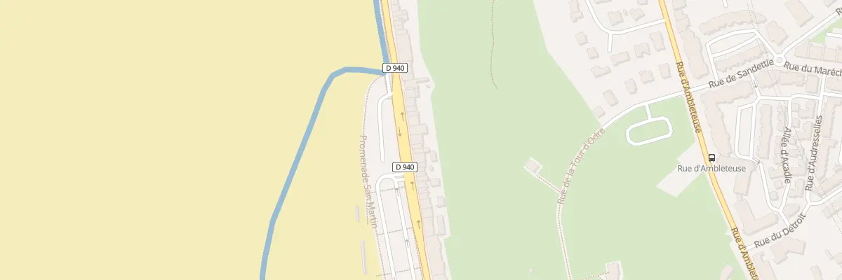 Plan du 242 Bd Sainte Beuve à Boulogne-sur-Mer