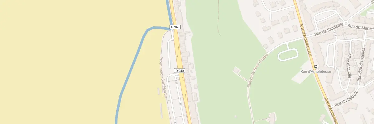 Plan du 240 Bd Sainte Beuve à Boulogne-sur-Mer