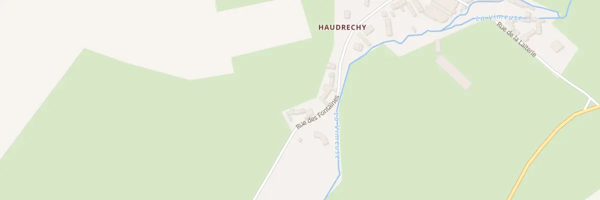 Plan du 32 Rue des Fontaines à Maisnières