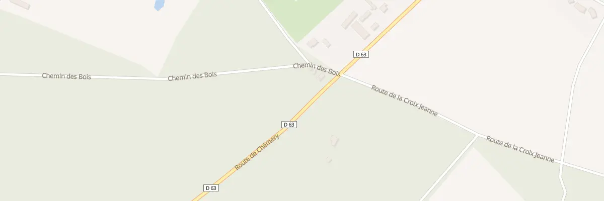 Plan du 1244 Rue de Chémery à Mur-de-Sologne