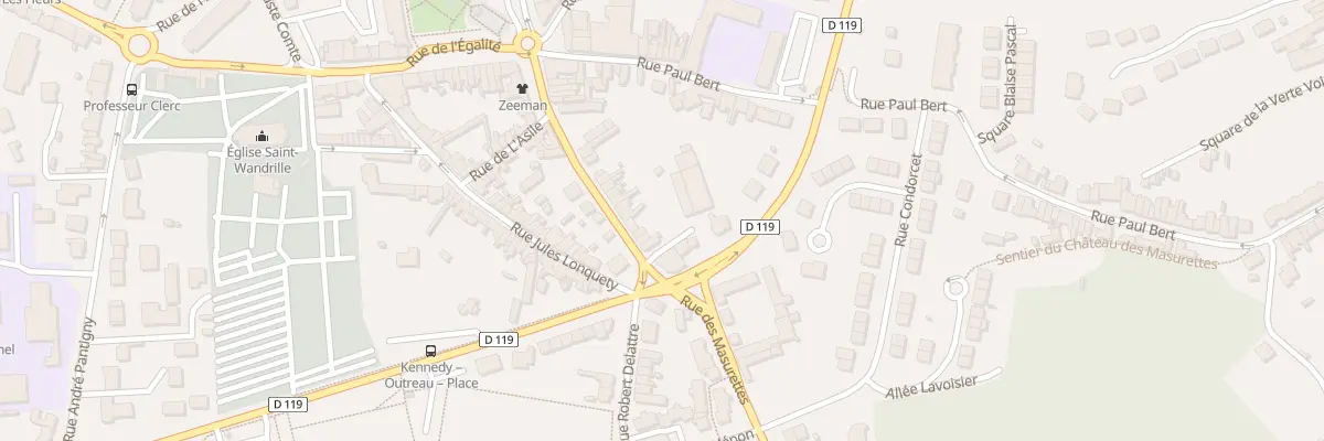 Plan du 27 Rue des Masurettes à Outreau