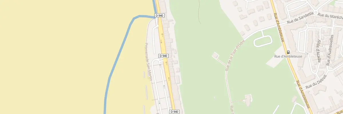 Plan du 218 Bd Sainte Beuve à Boulogne-sur-Mer