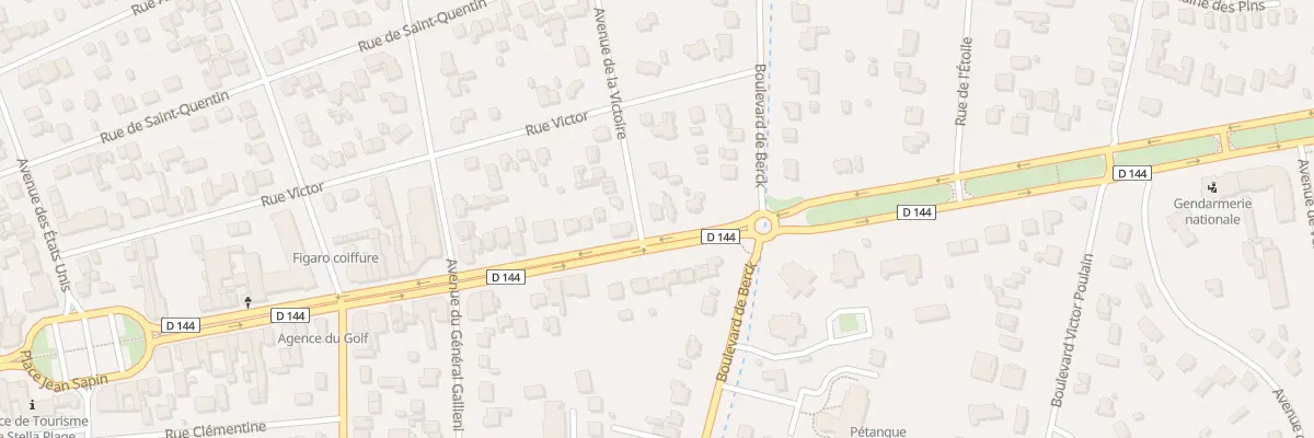 Plan du 950 Bd Edmond Labrasse à Cucq