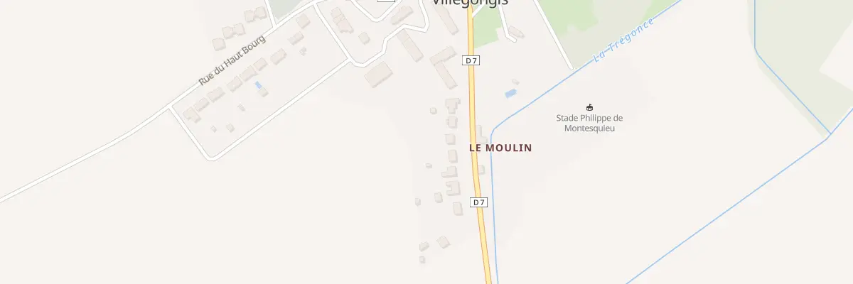 Plan du 5047 Le Bourg à Villegongis