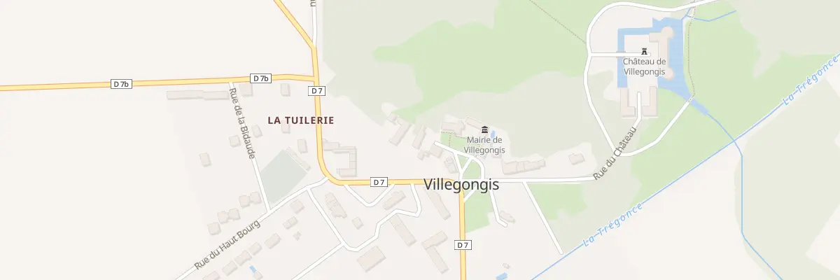 Plan du 2 Pl de la Mairie à Villegongis