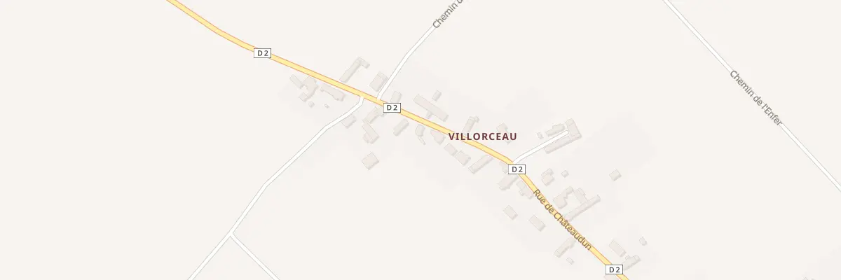 Plan du 12 Villorceau à Charsonville