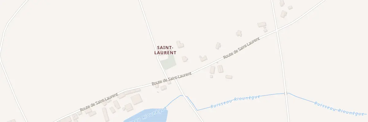 Plan du 588 Che de Saint Laurent A Moynet à Montricoux