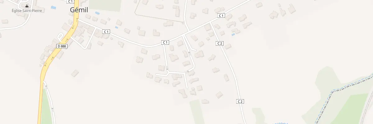 Plan du 26 Rte de Roquesérière à Gémil