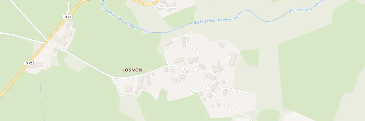 Plan du 9 Josnon à Crozant