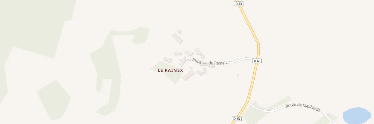 Plan du 197 Imp du Raineix à La Croisille-sur-Briance