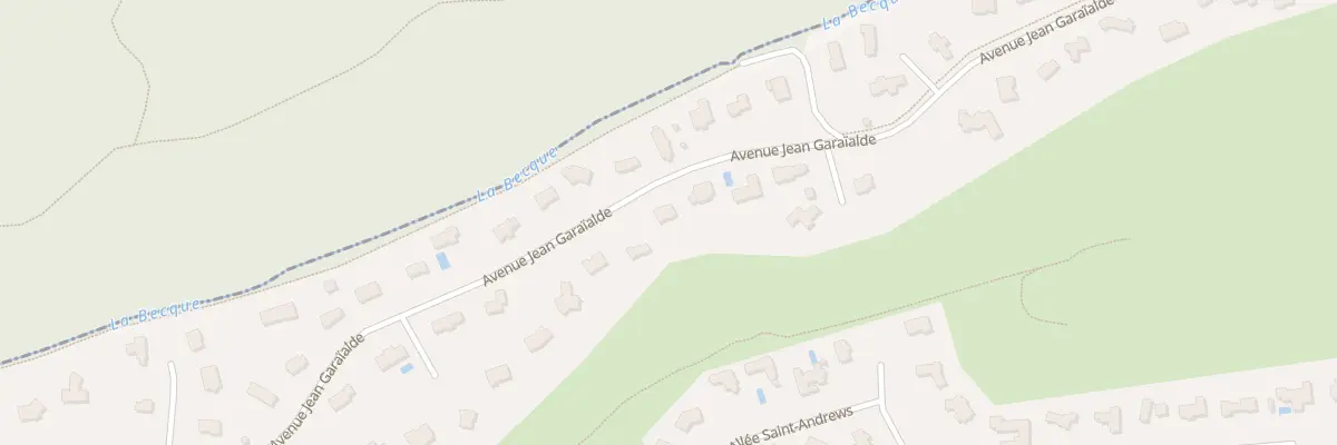 Plan du 155 Av Jean Garaïalde à Neufchâtel-Hardelot