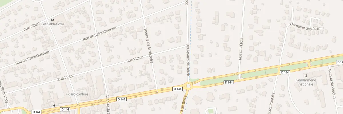 Plan du 41 Rue Victor à Cucq