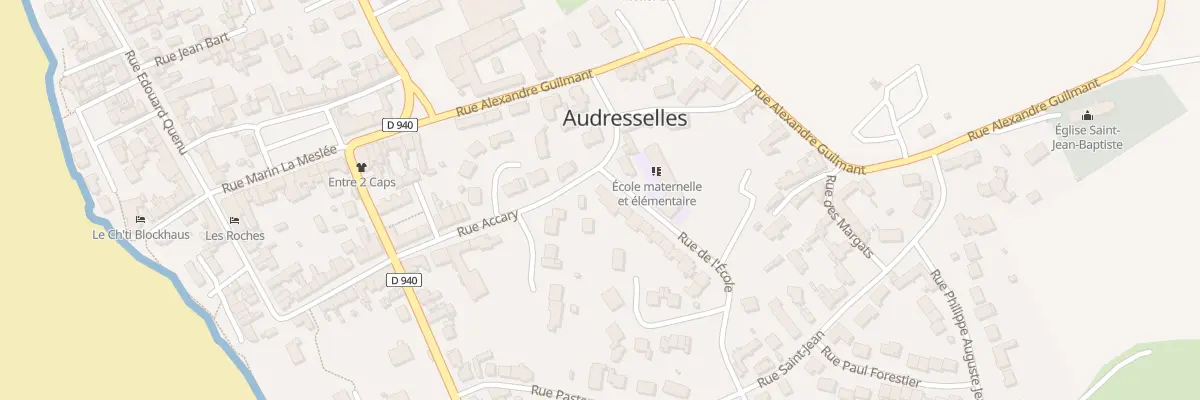 Plan du 268 Rue Accary à Audresselles