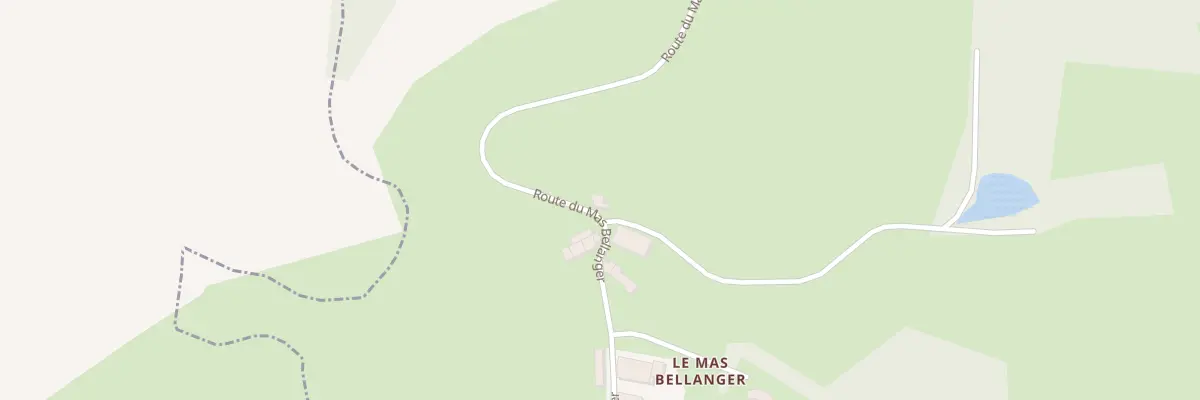 Plan du 5101 Le Mas Bellanger à Saint-Pierre-Chérignat