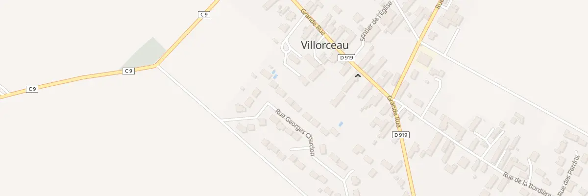 Plan du 31 Rue Georges Chardon à Villorceau