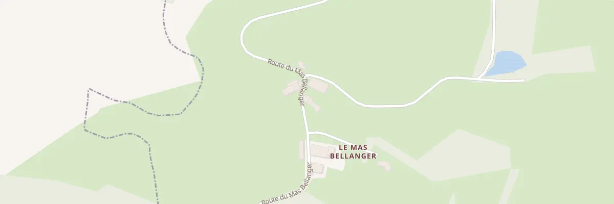 Plan du 5100 Le Mas Bellanger à Saint-Pierre-Chérignat