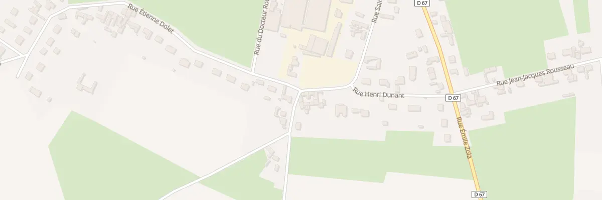 Plan du 39 Rue Saint Saens à Feuquières-en-Vimeu