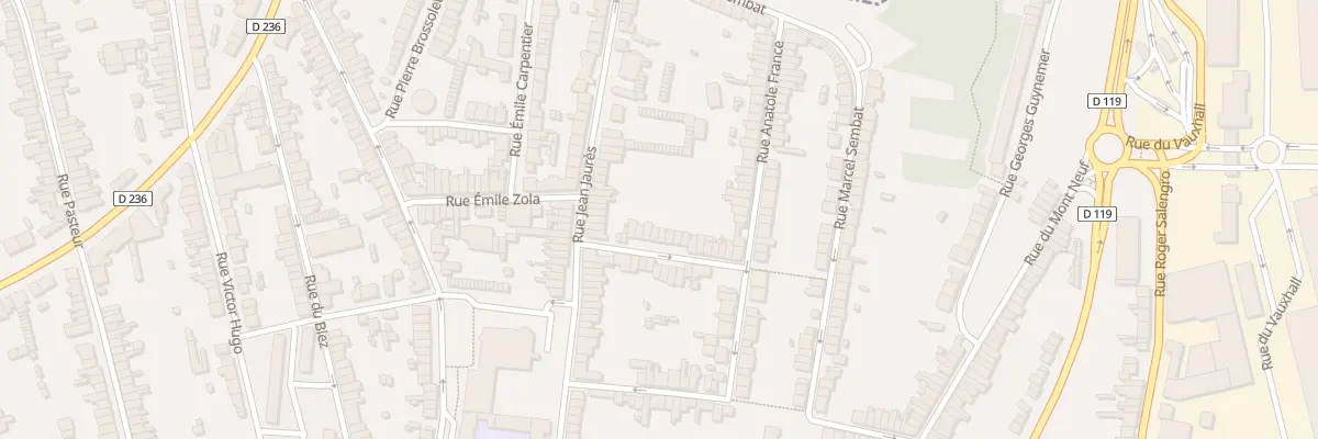 Plan du 13 Rue Proudhon à Outreau