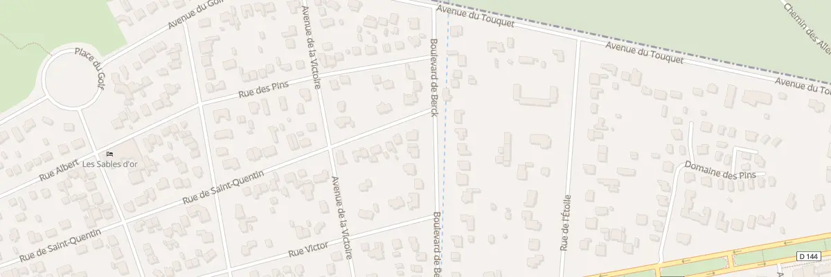 Plan du 21 Rue de Saint-quentin à Cucq