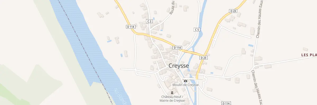 Plan du 55 Rue Principale à Creysse