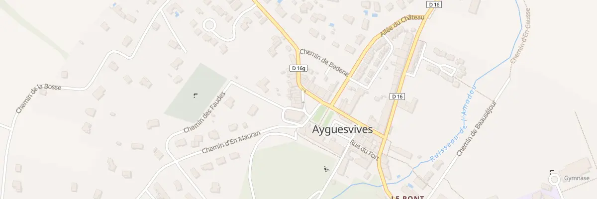 Plan du 3 Pl Eglise à Ayguesvives