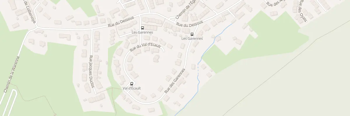 Plan du 4 Rue des Garennes à Saint-Étienne-au-Mont